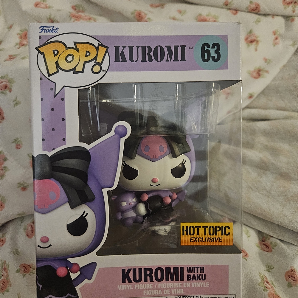 Funko Pop Kuromi with Baku Vinyl Figure